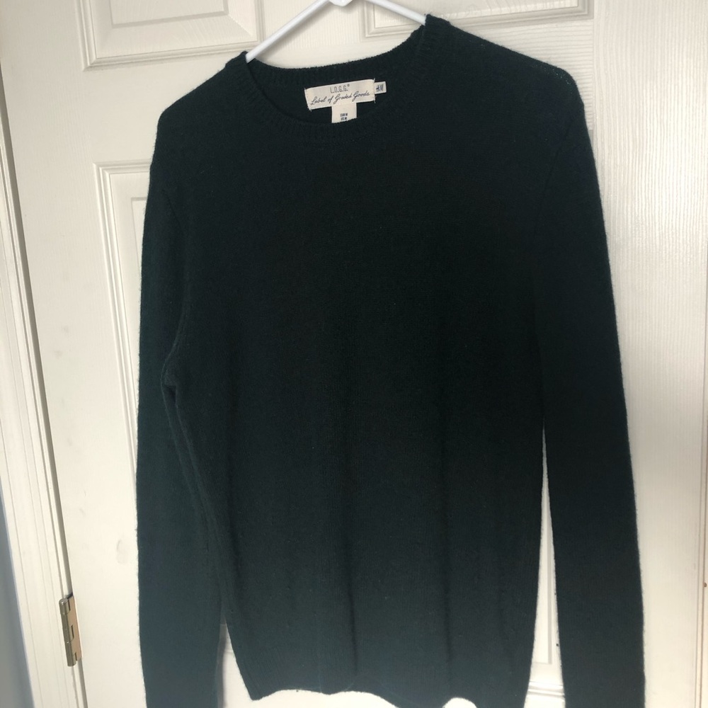 Forest green sweater